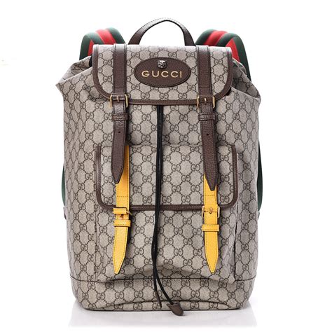 dark brown gucci backpack